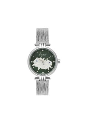 آی واچ کلاسیک استیل صفحه سبز بند استیل زنانه 190245