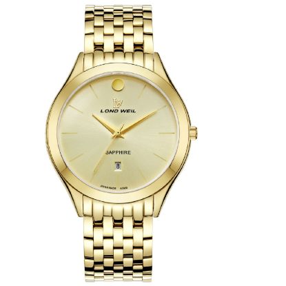  ساعت مچی آنالوگ، توپر، طلایی طلایی، مردانه، 60059