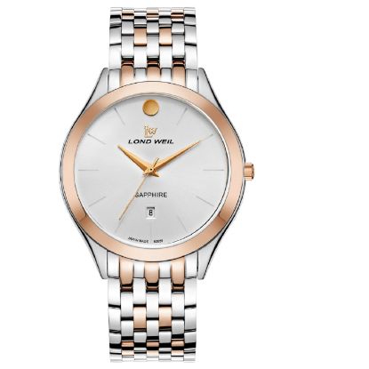  ساعت مچی آنالوگ، توپر، دورنگ رزگلد سیلور، مردانه، 60059