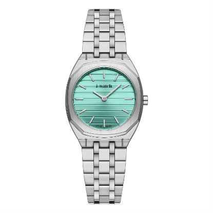 آی واچ کلاسیک فلزی قاب استیل صفحه تیفانی بند استیل زنانه 190296