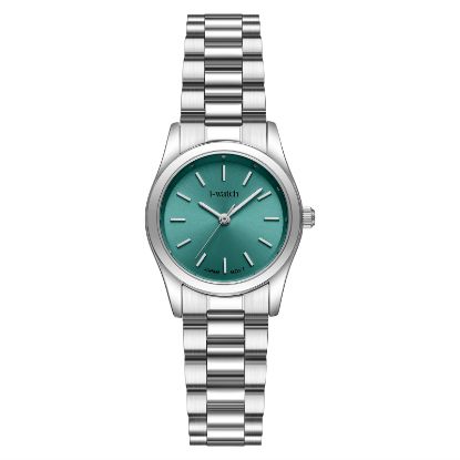 آی واچ کلاسیک فلزی قاب استیل صفحه تیفانی بند استیل زنانه 190300